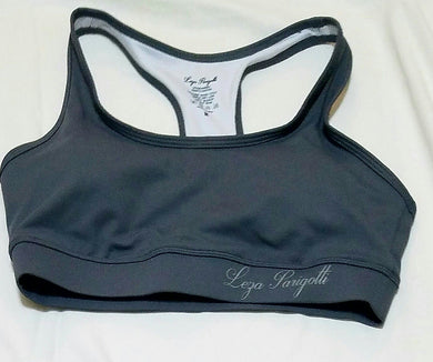 1801 Grey Sports Bra - Leza Parigotti